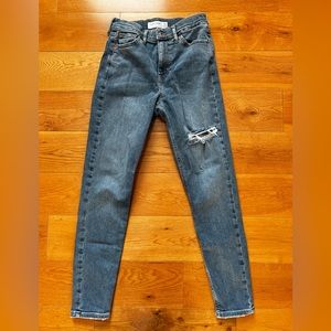 TOPSHOP JAMIE SKINNY JEANS SIZE 26